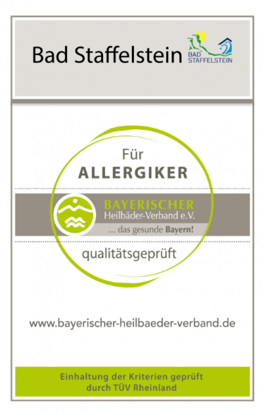 Für Allergiker geprüfter Kurort