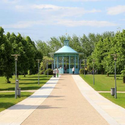 Monopteros im Kurpark